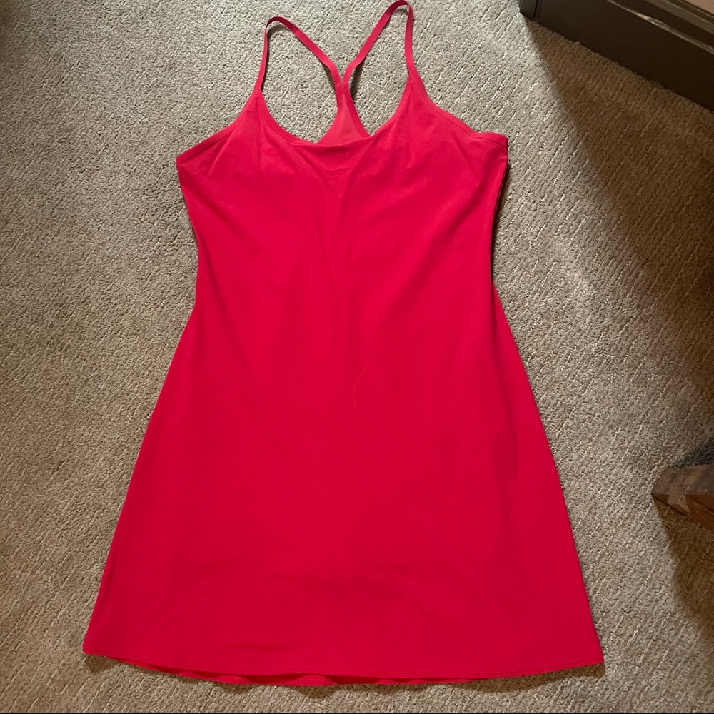 Outdoor Voices Exercise Dress - Scarlet
